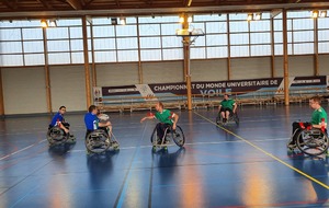 Entraînement de Rugby XIII Fauteuil