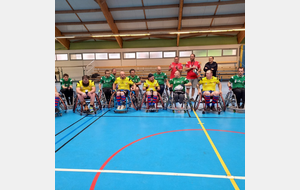 Entraînement de Rugby XIII Fauteuil