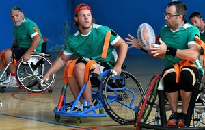 Entraînement de Rugby XIII Fauteuil