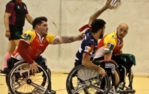 Entraînement de Rugby XIII Fauteuil