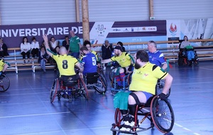 Entraînement de Rugby XIII Fauteuil