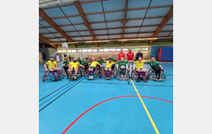 Entraînement de Rugby XIII Fauteuil