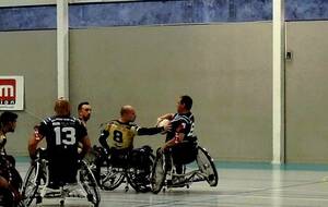 Entraînement de Rugby XIII Fauteuil