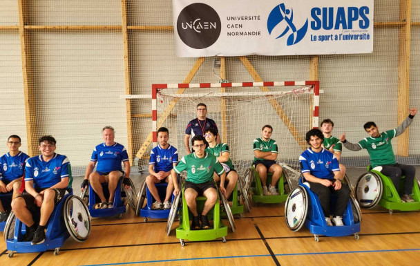 Rugby XIII Fauteuil IUT Cherbourg